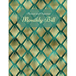 Monthly-Bill-Planner-and-OrganizerBudget-planner-organizer|Organizer-book-planner|Bill-organizer-book|Large-85x11