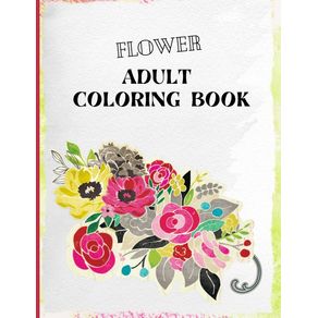 Flower-Adult-Coloring-Book