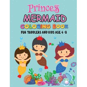 Princess-Mermaid-Coloring-Book