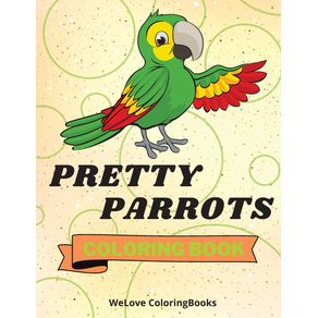 Pretty-Parrots-Coloring-Book