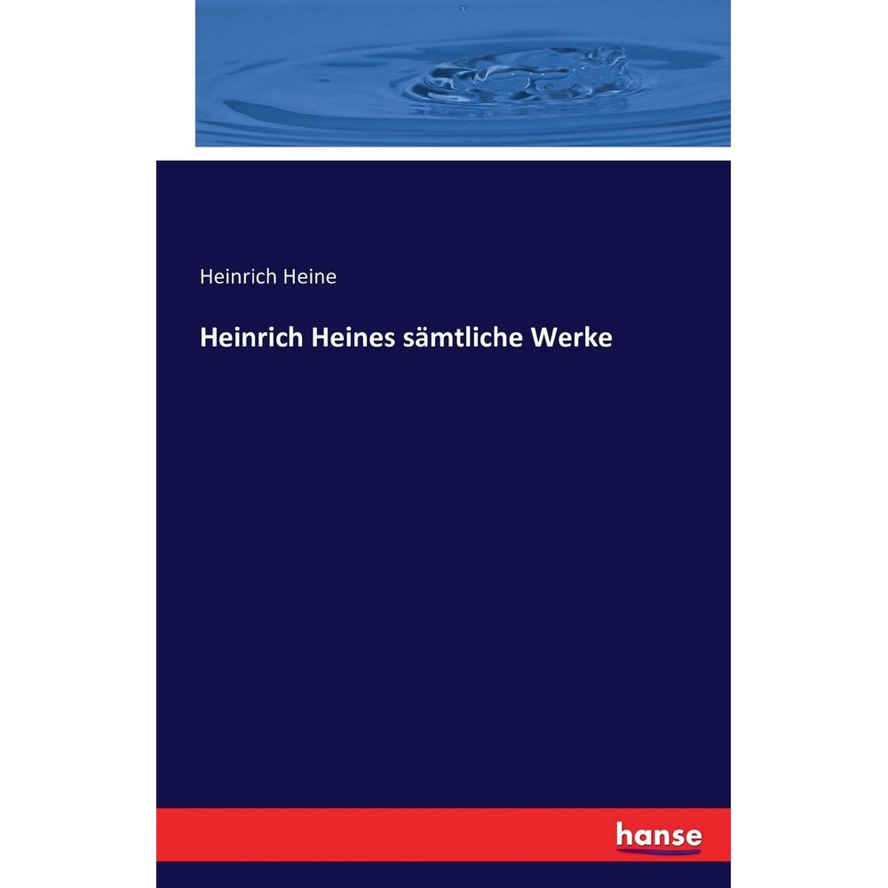 Heinrich Heines sämtliche Werke - umlivro