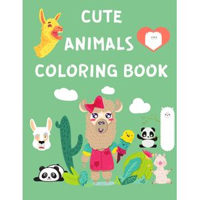 Cute-Animals-Coloring-Book
