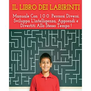 IL-LIBRO-DEI-LABIRINTI---Manuale-Con-100-Percorsi-Diversi---Sviluppa-Lintelligenza-Apprendi-e-Divertiti-Allo-Stesso-Tempo---Libro-Per-Bambini----Italian-Language-Edition-