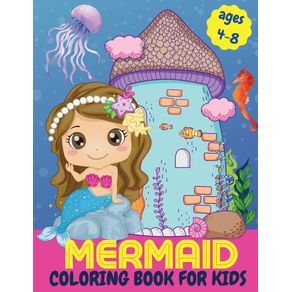Mermaid-coloring-book-for-kids-ages-4-8