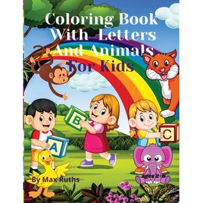 ABC-Coloring-Book-With-Letters-And-Animals-For-Kids