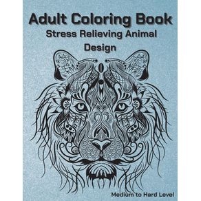 Adult-Coloring-Book-Stress-Relieving-Animal-Designs