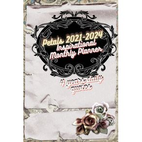 Petals-2021-2024-Inspirational--Monthly-Planner--4-years-daily-quotes
