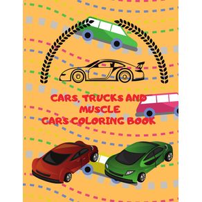 Cars-Trucks-and-Muscle-Cars-Coloring-Book