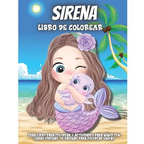 Sirena-Libro-De-Colorear