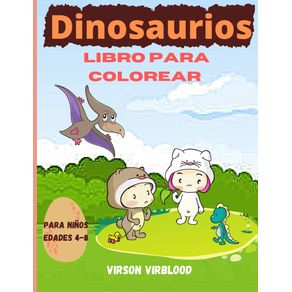 Libro-Para-Colorear-De-Dinosaurios