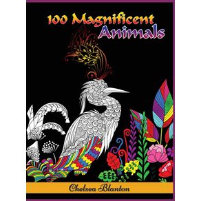 100-Magnificent-Animals-Coloring-Book-for-Adults