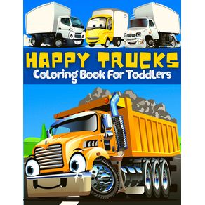 Happy-Trucks-Coloring-Book-For-Toddlers