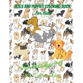 Dogs-and-Puppies-Coloring-Book-For-Kids