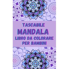 Tascabile-Mandala-Libro-da-Colorare-per-Bambini