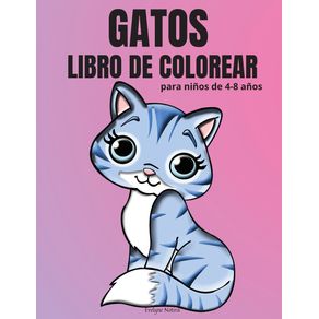 Gatos-Libro-de-Colorear-para-ninos-de-4-8-anos
