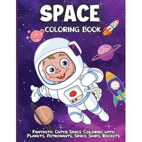 Space-Coloring-Book
