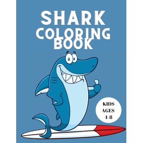 Shark-Coloring-Book-Kids-Ages-4-8