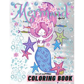 Mermaid-Coloring-Book-Ages-4-8