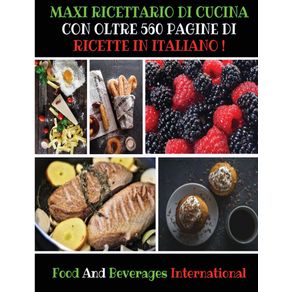 MAXI-RICETTARIO-DI-CUCINA-CON-OLTRE-560-PAGINE-DI-RICETTE-IN-ITALIANO