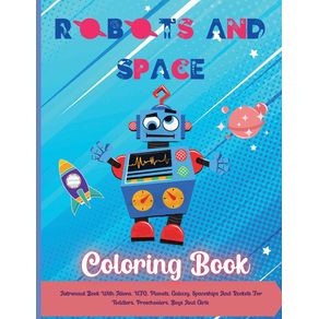 ROBOTS-and-SPACE-Coloring-Book