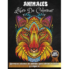 Animales-Libro-De-Colorear-Para-Adultos