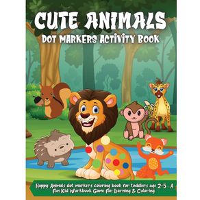 Cute-Animals-Dot-Markers-Activity-Book