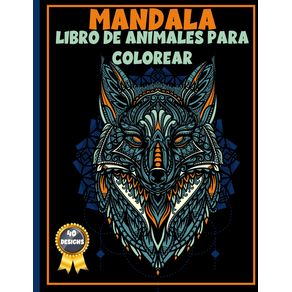 Mandala-Libro-Para-Colorear-de-Animales