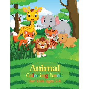Animal-Coloring-Book-for-Kids-Ages-3-8