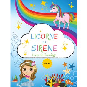 Licorne-et-Sirene-Livre-de-Coloriage