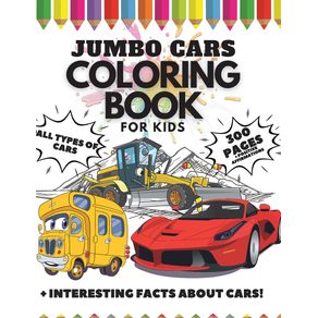Jumbo-Cars-Coloring-Book-for-Kids-300-Pages