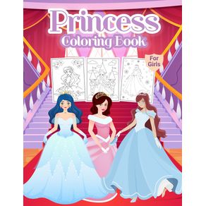 Princess-Coloring-Book-For-Girls