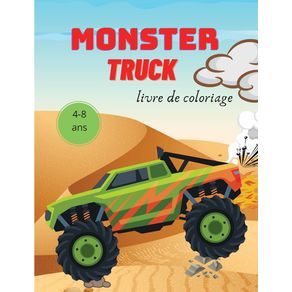 Monster-Truck-Livre-de-Coloriage-pour-Enfants