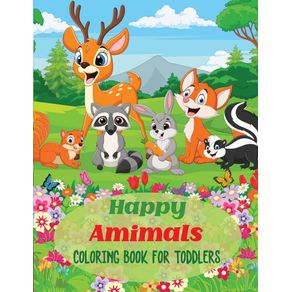 Happy-Animals-Coloring-Book-for-Toddlers