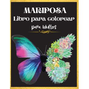Mariposa-Libro-para-colorear-para-adultos