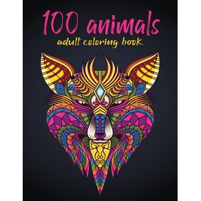 100-Animals-Adult-Coloring-Book