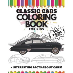 Classic-Cars-Coloring-Book-for-Kids-100-Pages