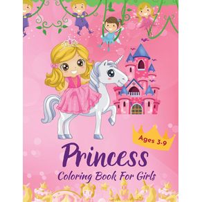 Princess-Coloring-Book-For-Girls-Ages-3-9