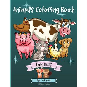 Animals-Coloring-Book-For-Kids-Ages-4-8-years