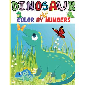 Dinosaur-Color-By-Numbers