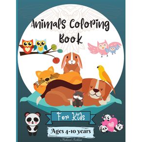 Animals-Coloring-Book-For-Kids-Ages-4-10-years