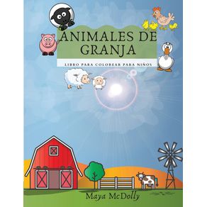 ANIMALES-DE-LA-GRANJA---libro-para-colorear-para-ninos