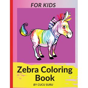 Zebra-Coloring-Book-For-Kids