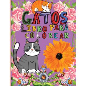 Gatos-Libro-Para-Colorear