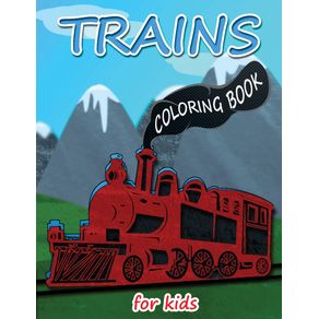 Trains-Coloring-Book