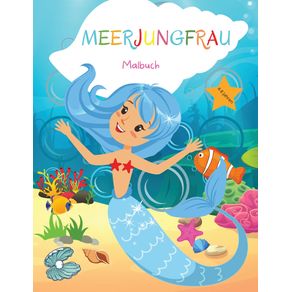 Meerjungfrau-Malbuch
