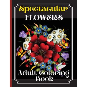 Spectacular-Flowers-Coloring-Book