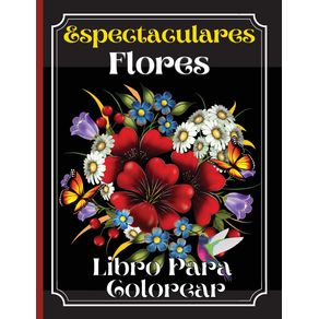 Espectaculares-Flores-Libro-Para-Colorear