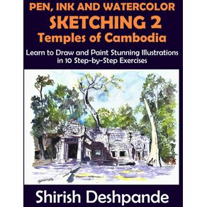 Pen-Ink-and-Watercolor-Sketching-2---Temples-of-Cambodia