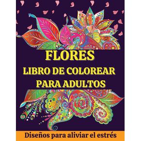 FLORES-Libro-de-Colorear-para-Adultos