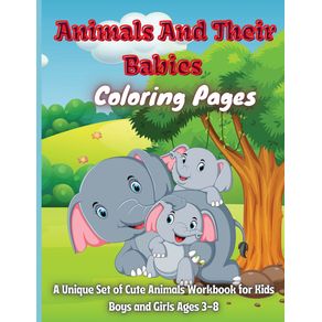 Animals-And-Their-Babies-Coloring-Pages